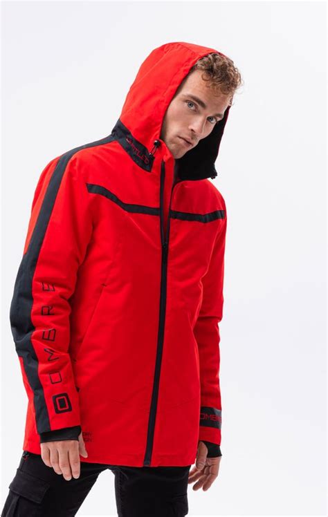 adidas winterjas heren rood|Jassen .